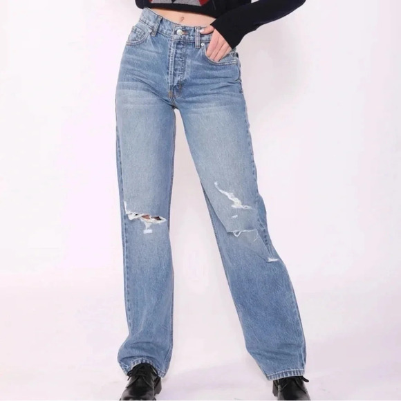 NWT Revice 101/Broadway Wide Leg Jeans - Picture 1 of 8